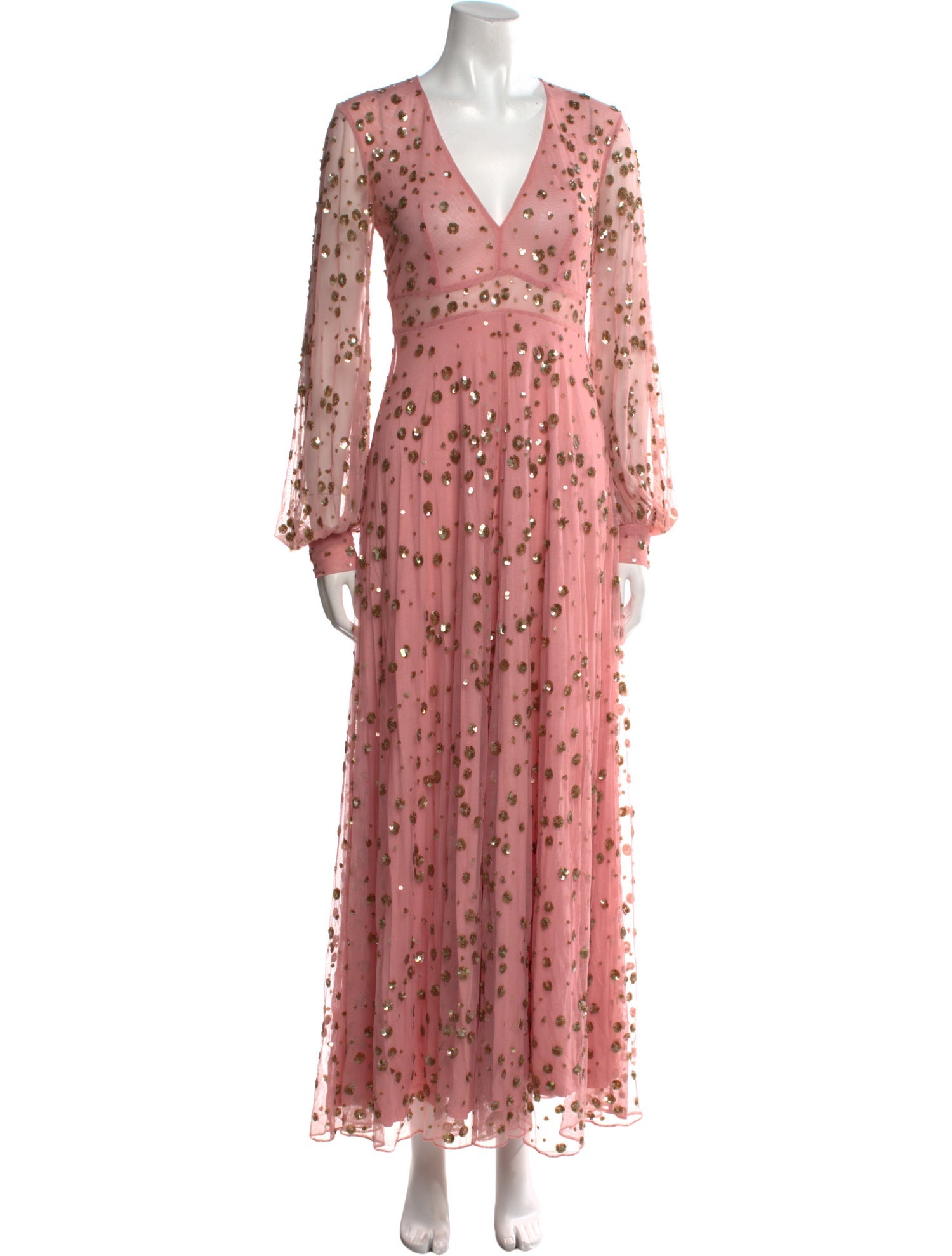 LoveShackFancy Nylon Long Dress