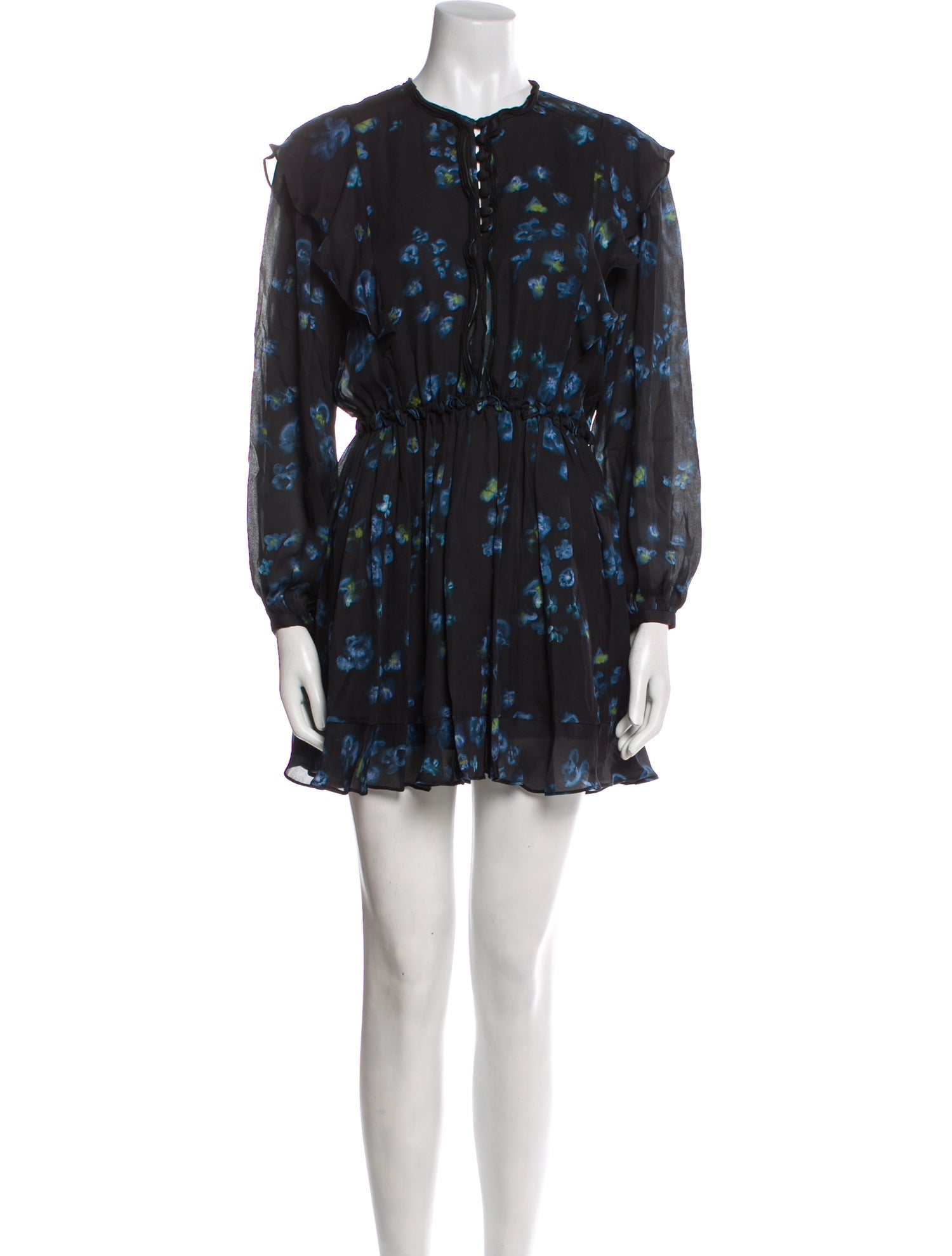 LoveShackFancy Floral Print Long Dress w/ Tags