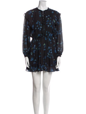 LoveShackFancy Dresses Floral Print Long Dress M