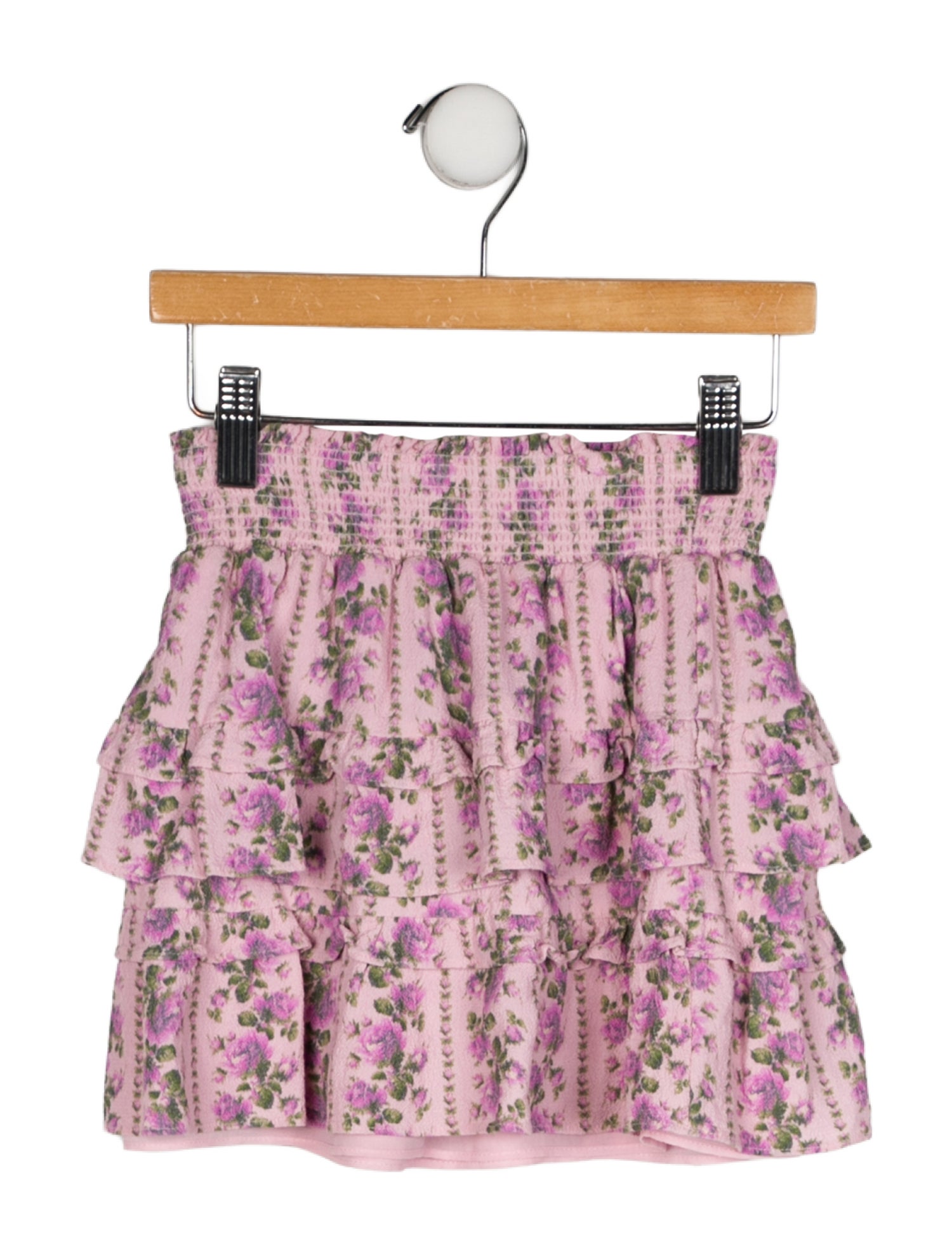 LoveShackFancy Printed Skirt