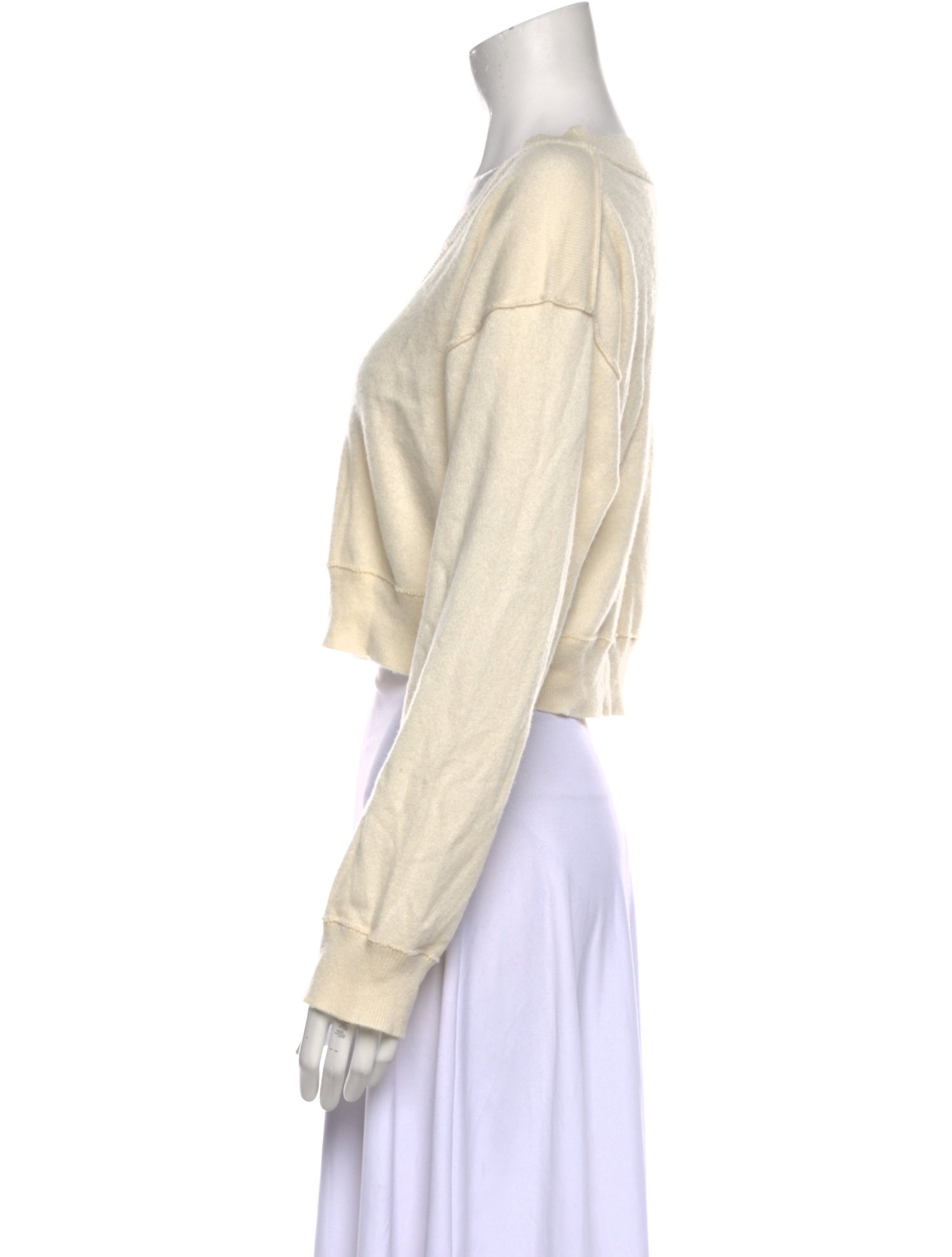 LoveShackFancy Cashmere V-Neck Sweater