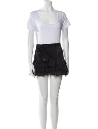 LoveShackFancy Ruffle Embellishment Skirt Set