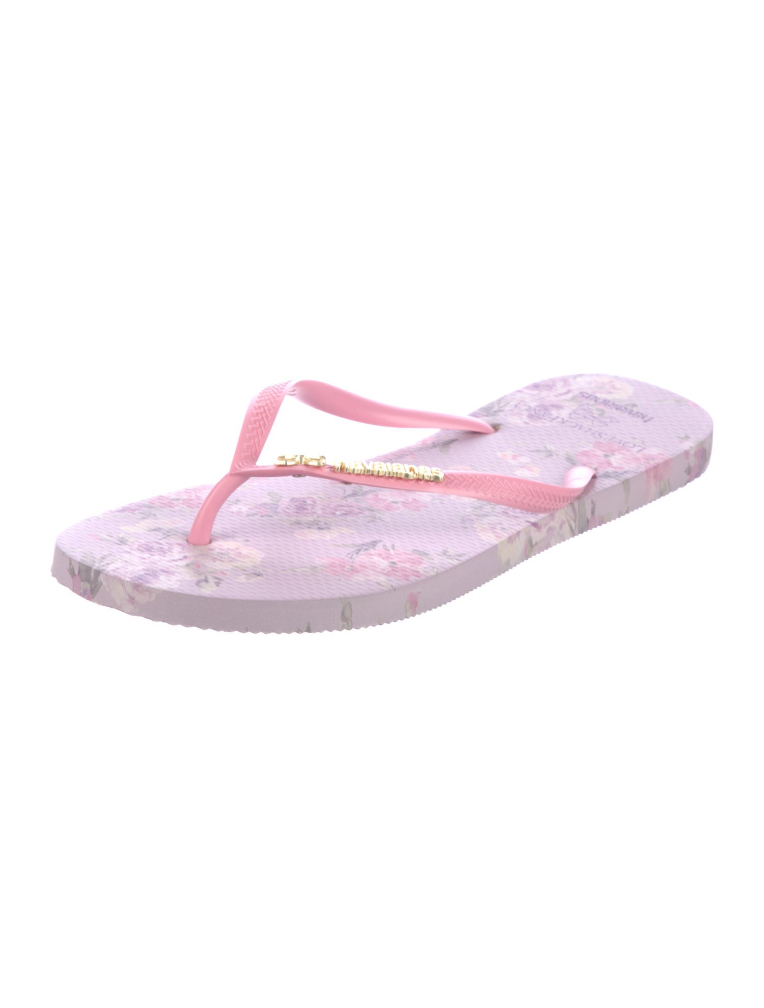 LoveShackFancy Rubber Flip Flops