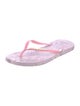 LoveShackFancy Rubber Flip Flops
