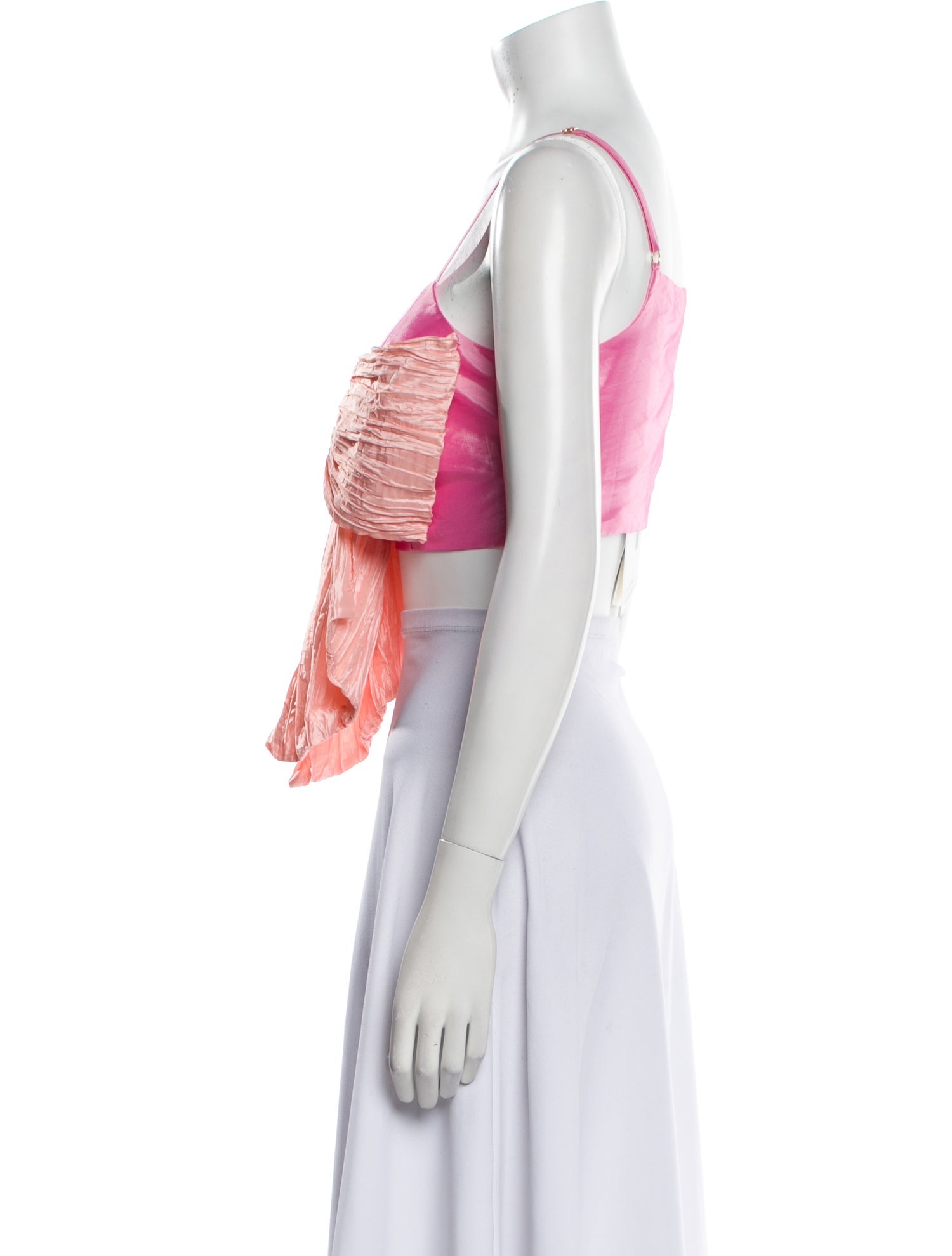 LoveShackFancy Plunge Neckline Sleeveless Crop Top w/ Tags