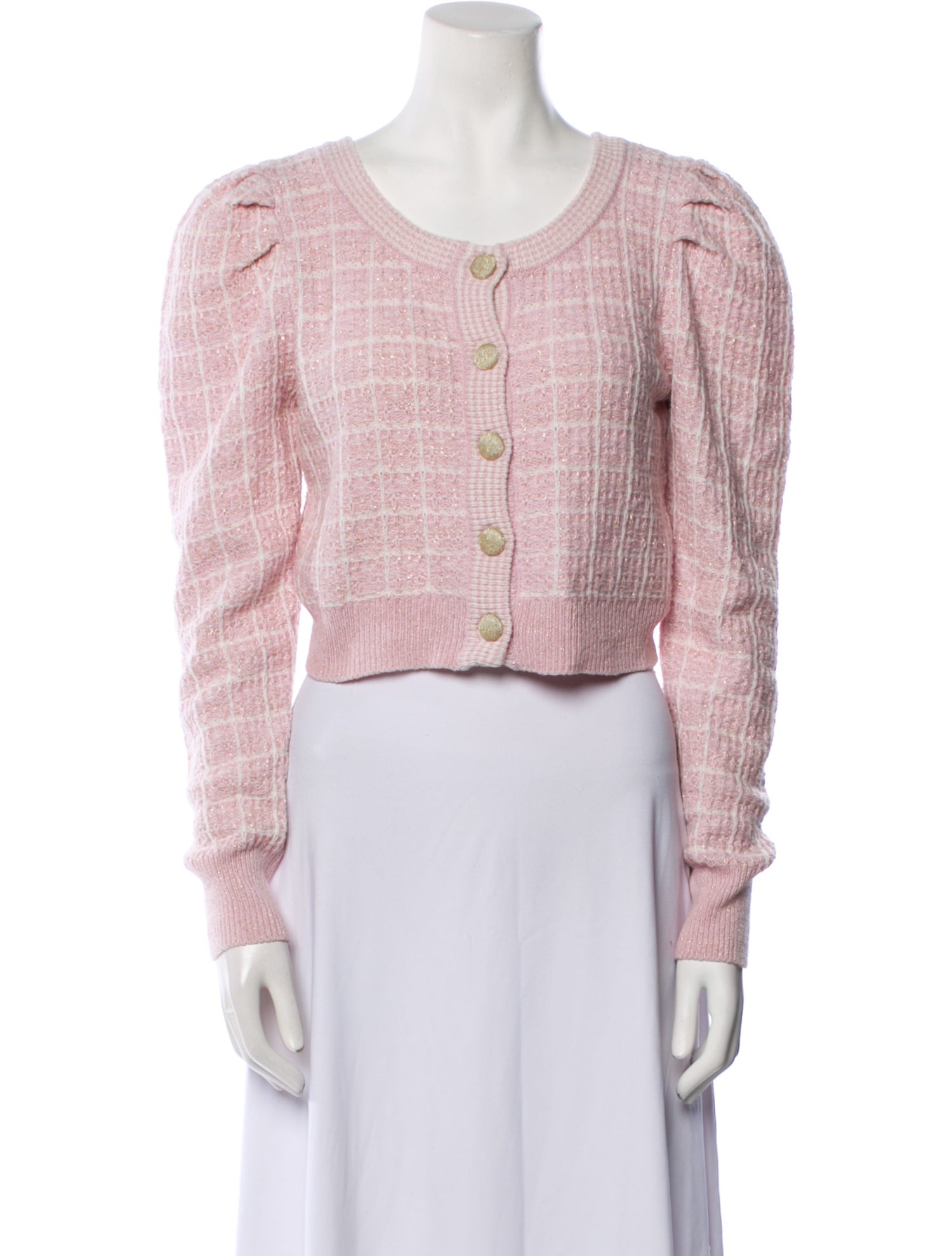 LoveShackFancy Nylon Tweed Pattern Evening Jacket w/ Tags