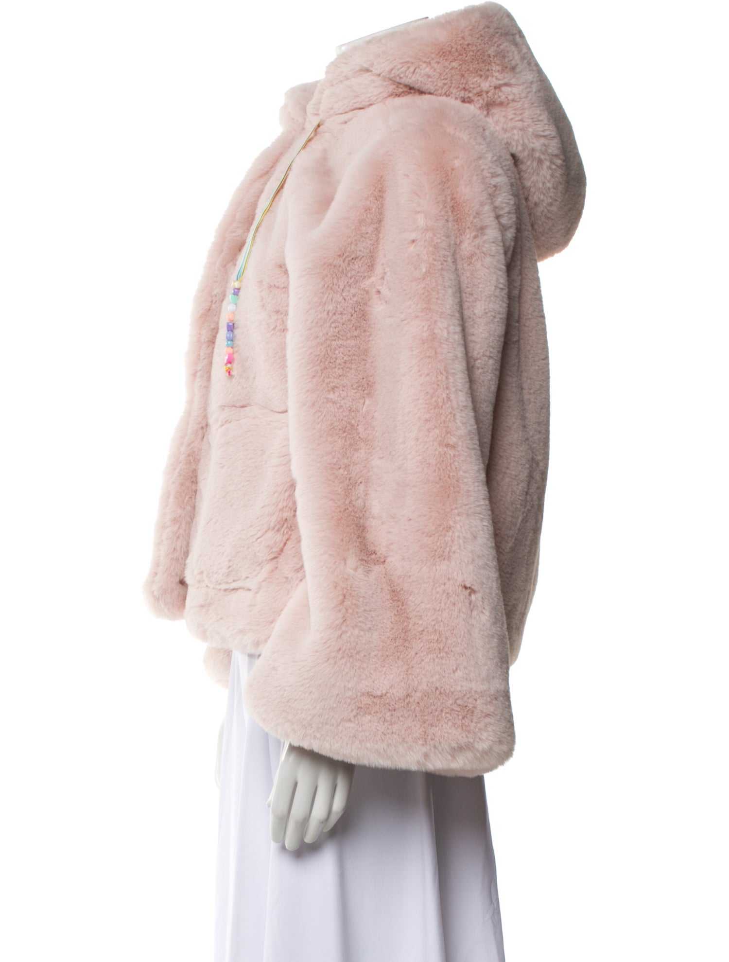 LoveShackFancy Faux Fur Coat