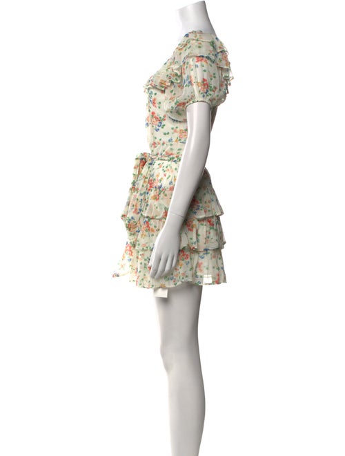 LoveShackFancy Silk Mini Dress