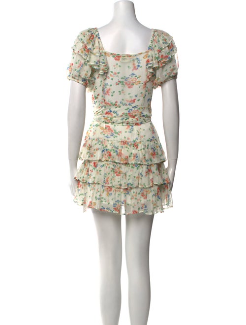 LoveShackFancy Silk Mini Dress