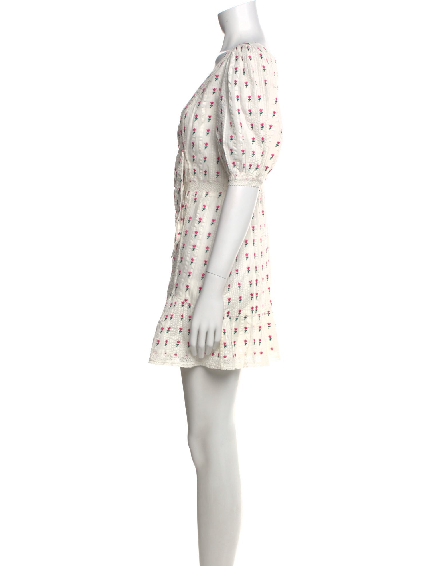 LoveShackFancy Printed Mini Dress