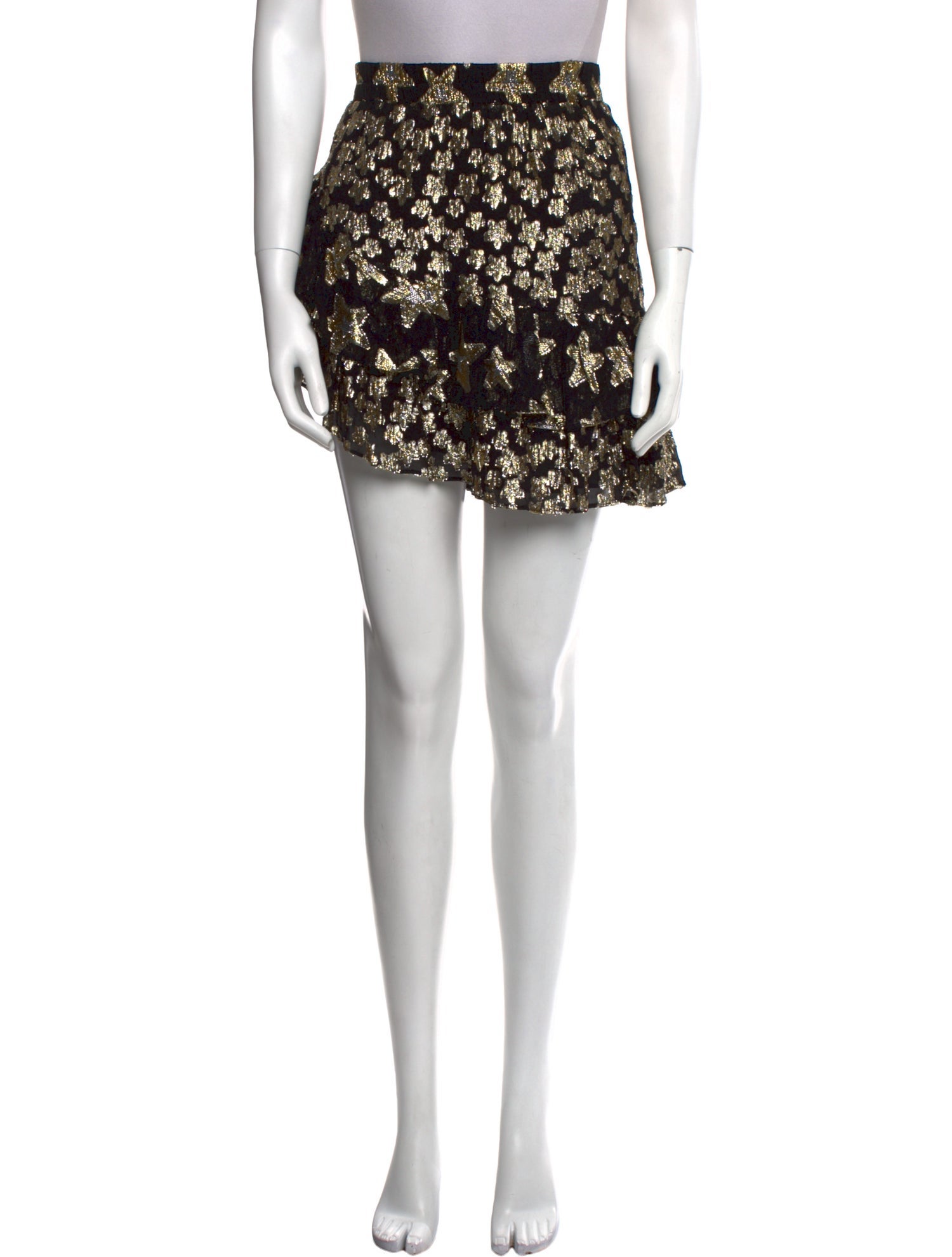 LoveShackFancy Printed Mini Skirt w/ Tags