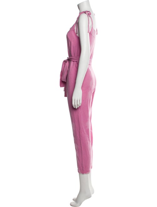 LoveShackFancy Wool Scoop Neck Jumpsuit