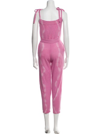 LoveShackFancy Wool Scoop Neck Jumpsuit