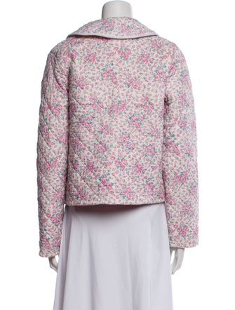 LoveShackFancy Floral Print Evening Jacket