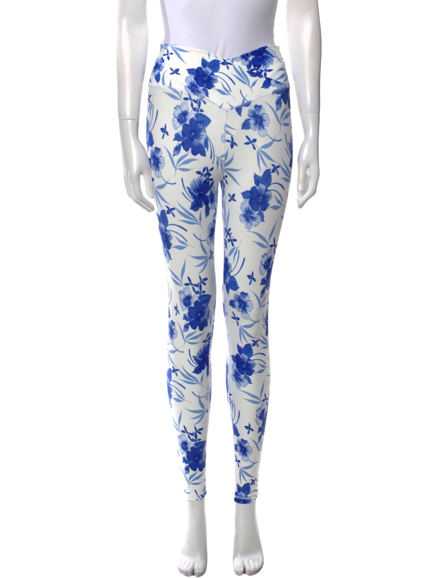 LoveShackFancy Printed Skinny Leg Pants