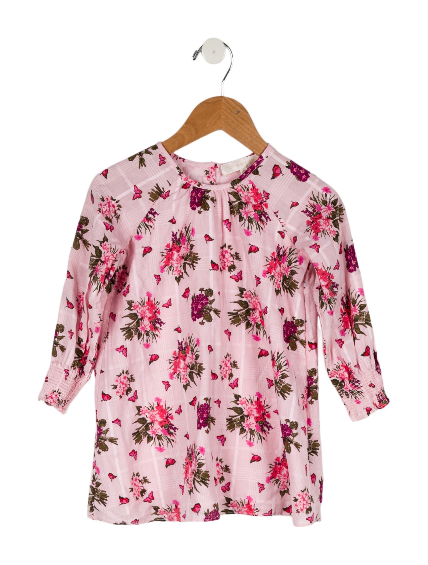 LoveShackFancy Toddler Girls' Floral Printed Dress