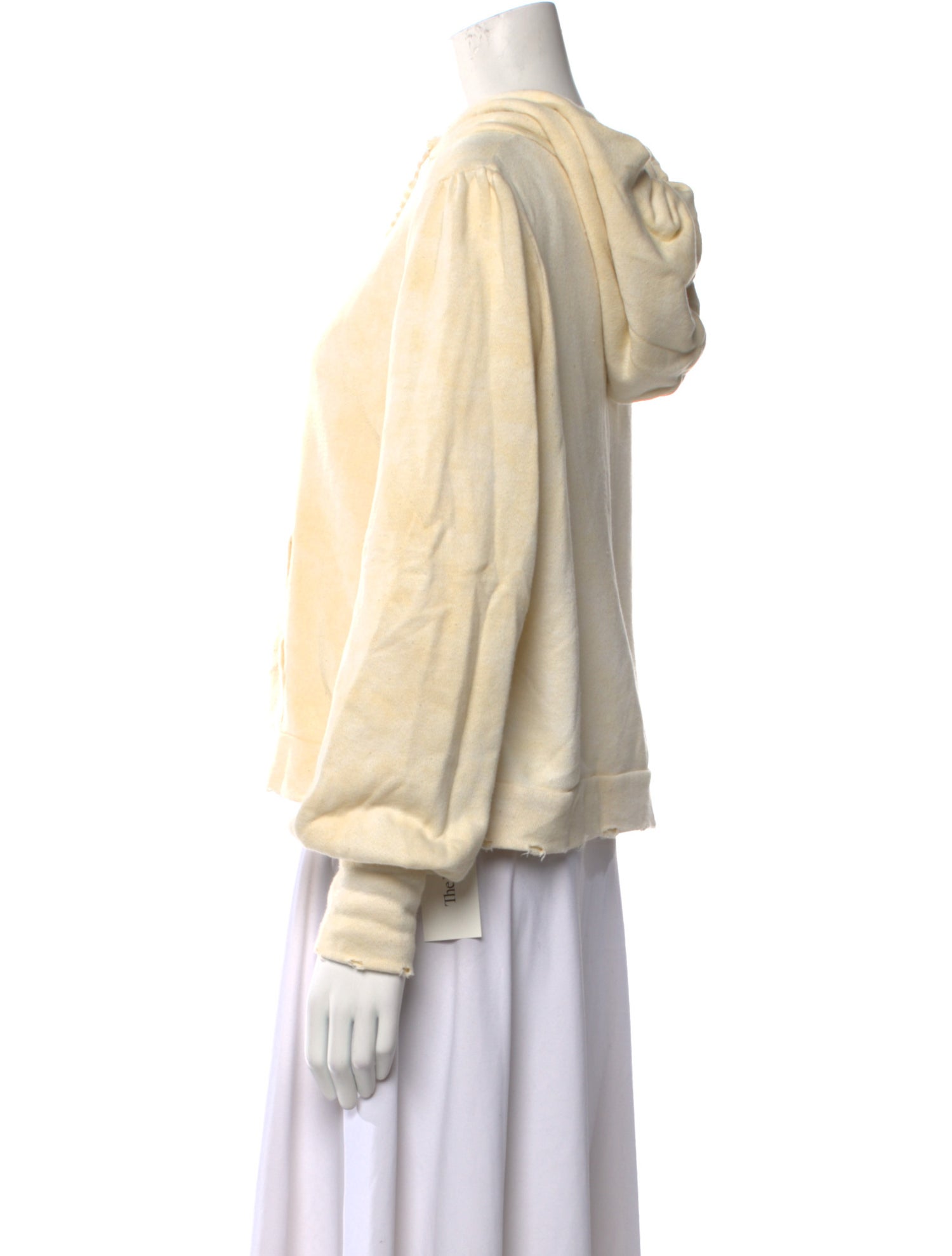 LoveShackFancy Crew Neck Long Sleeve Sweatshirt