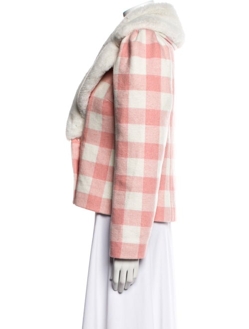 LoveShackFancy Plaid Print Jacket