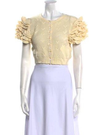 LoveShackFancy Crew Neck Sweater