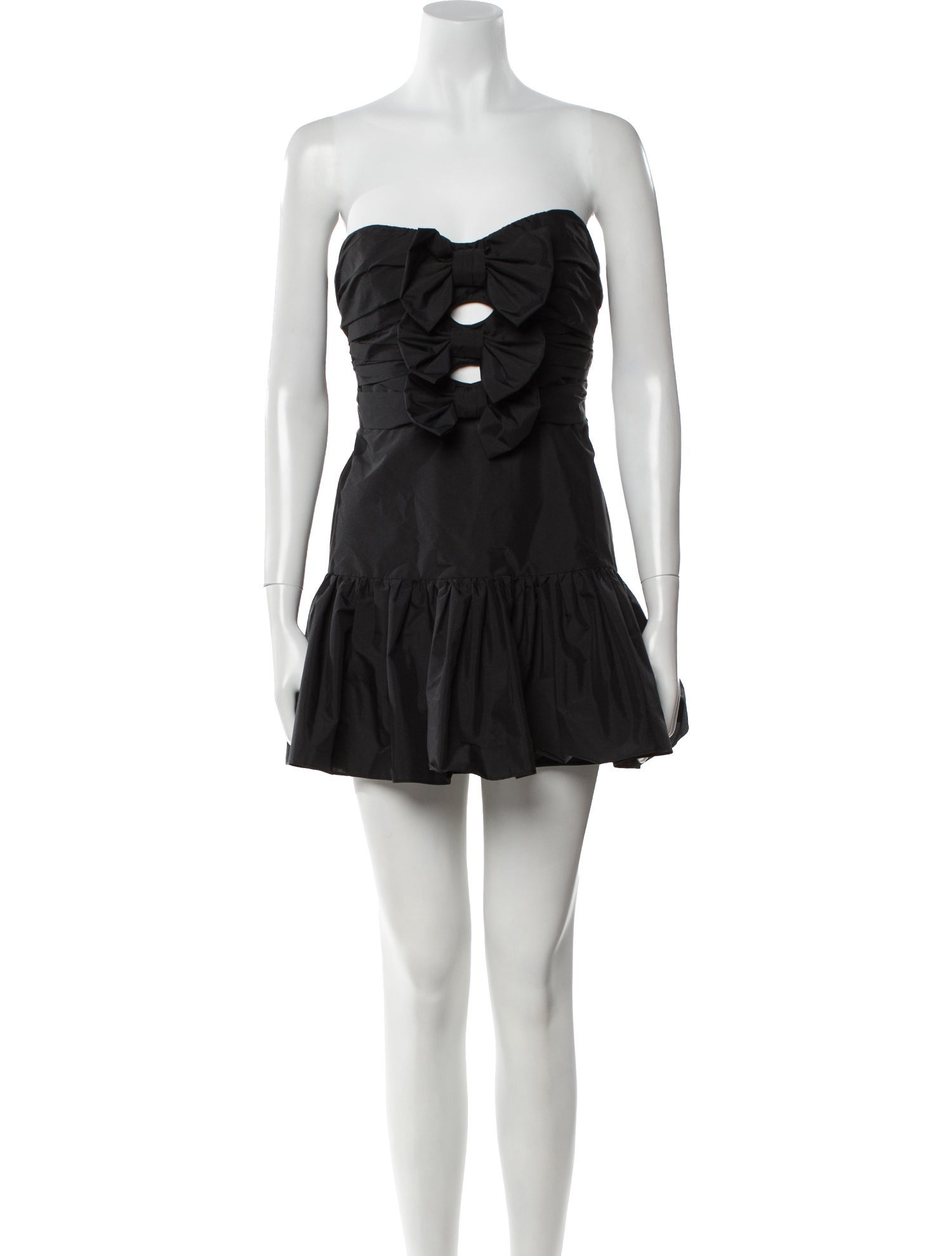 LoveShackFancy Strapless Mini Dress