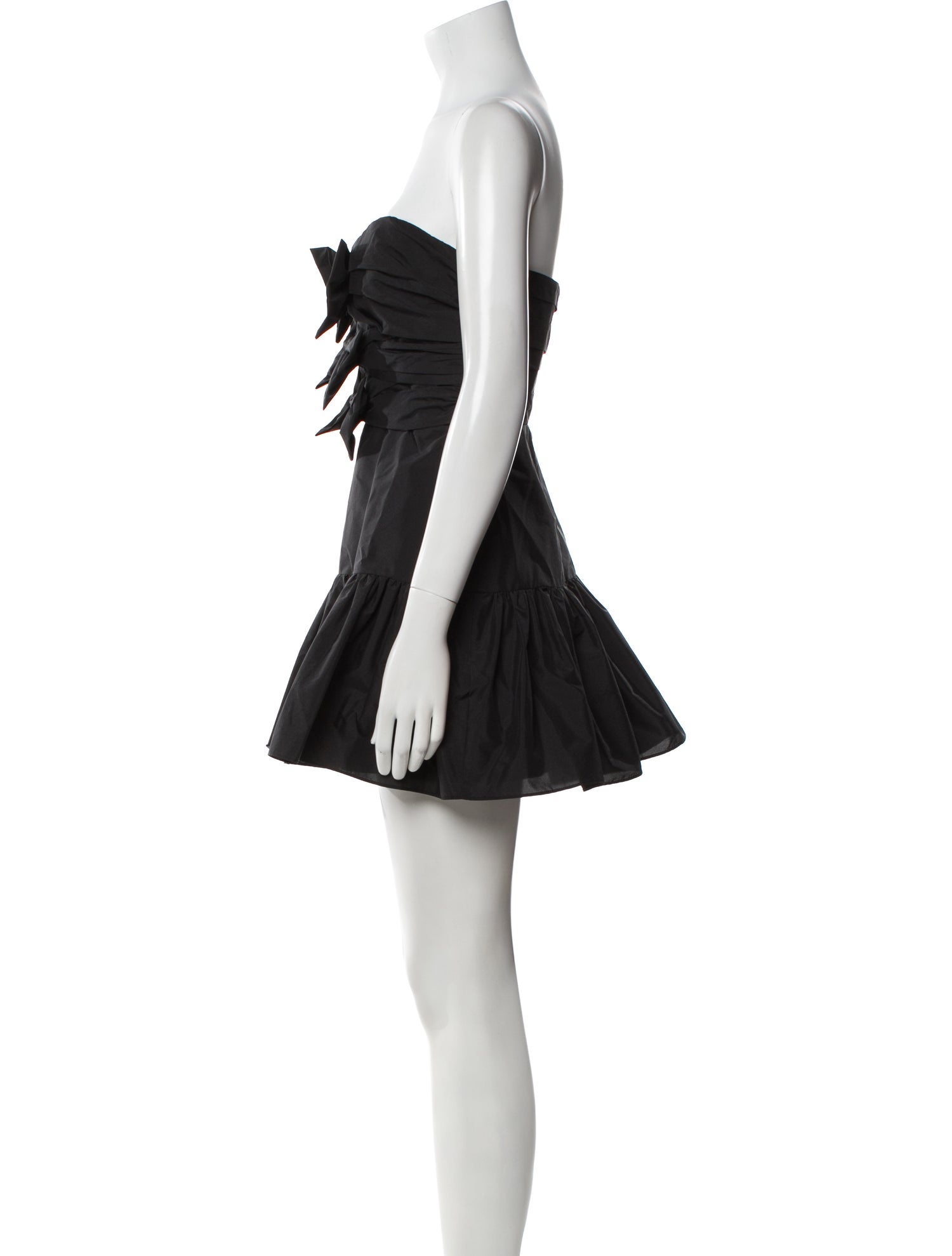 LoveShackFancy Strapless Mini Dress