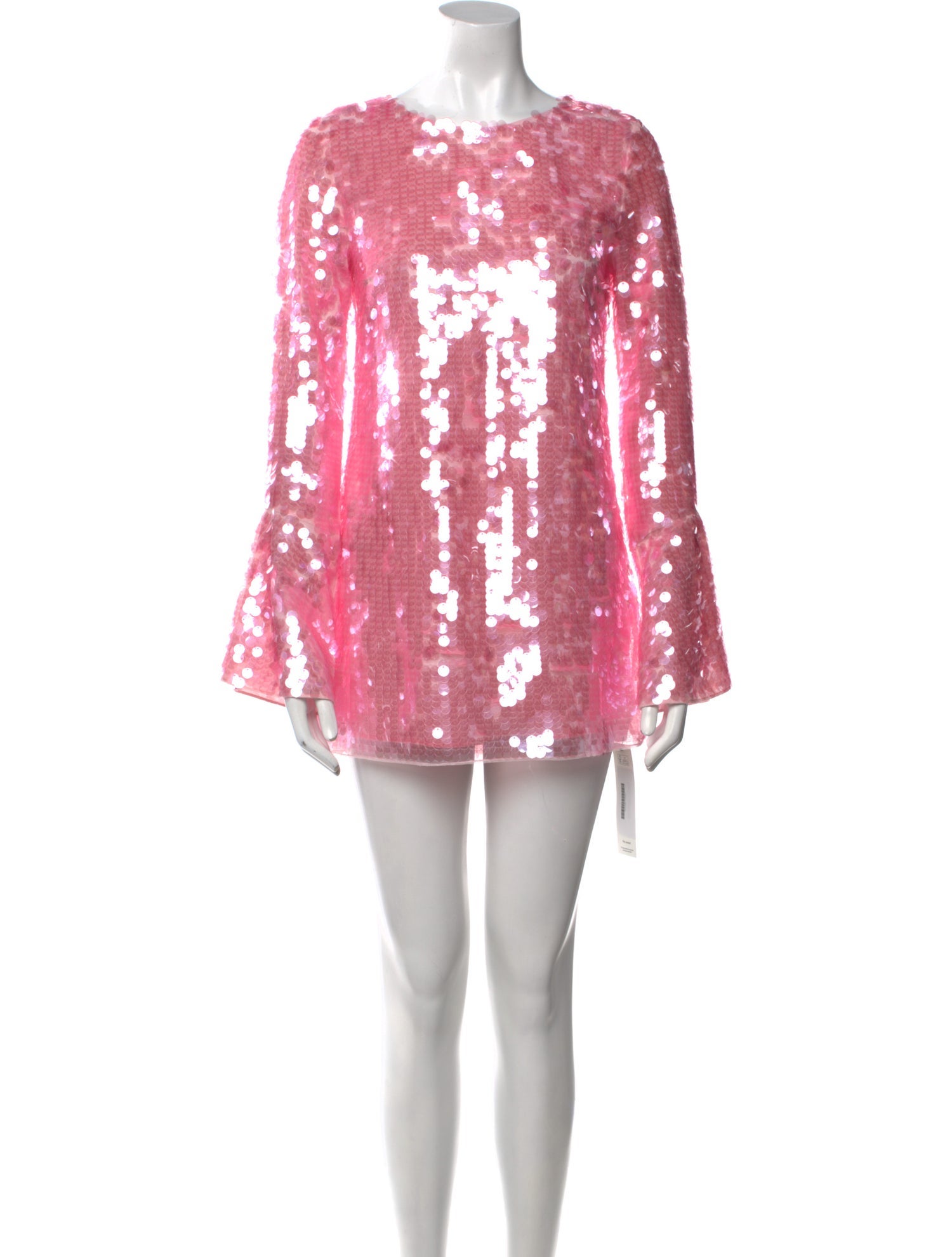 LoveShackFancy Bateau Neckline Mini Dress w/ Tags