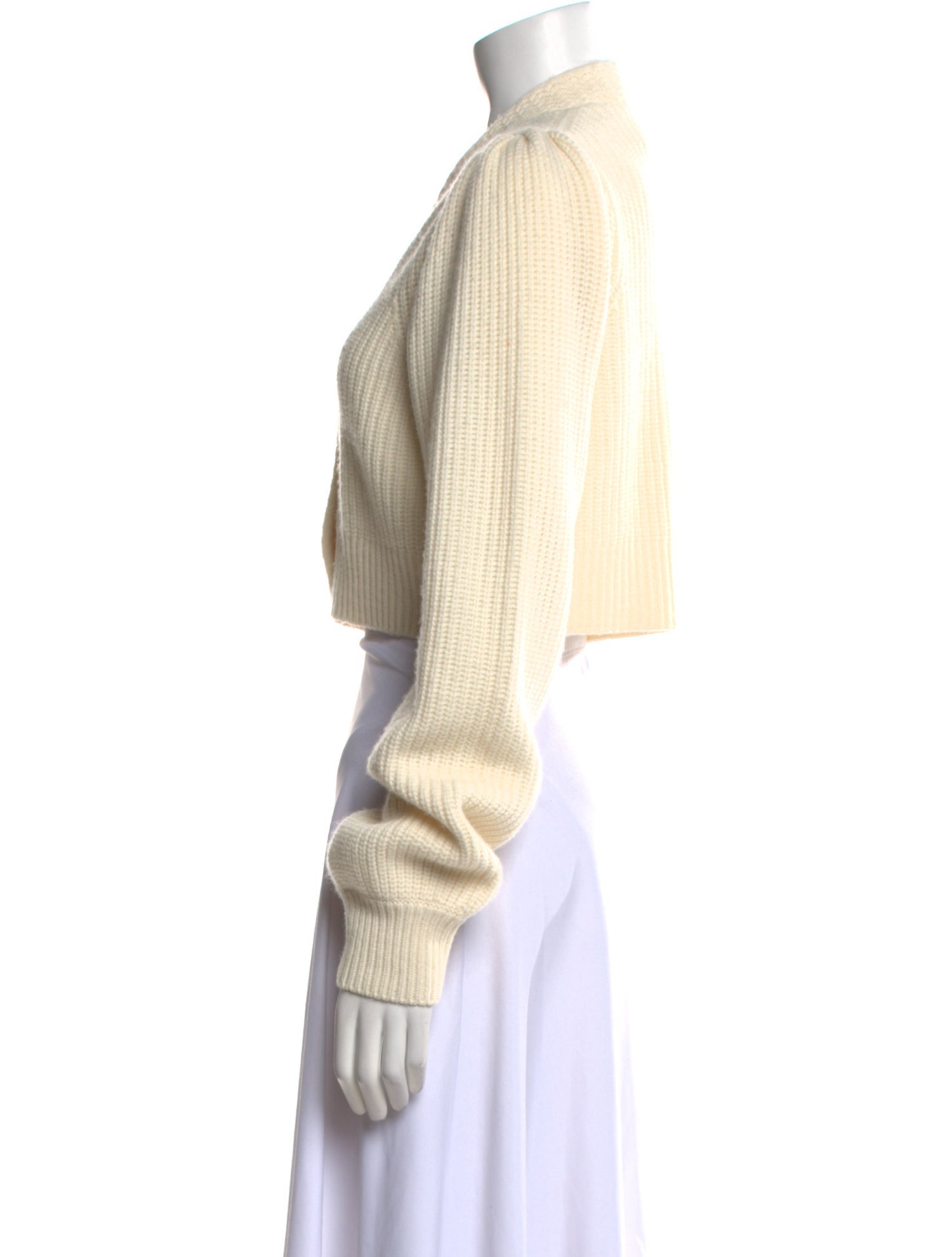 LoveShackFancy Wool V-Neck Sweater