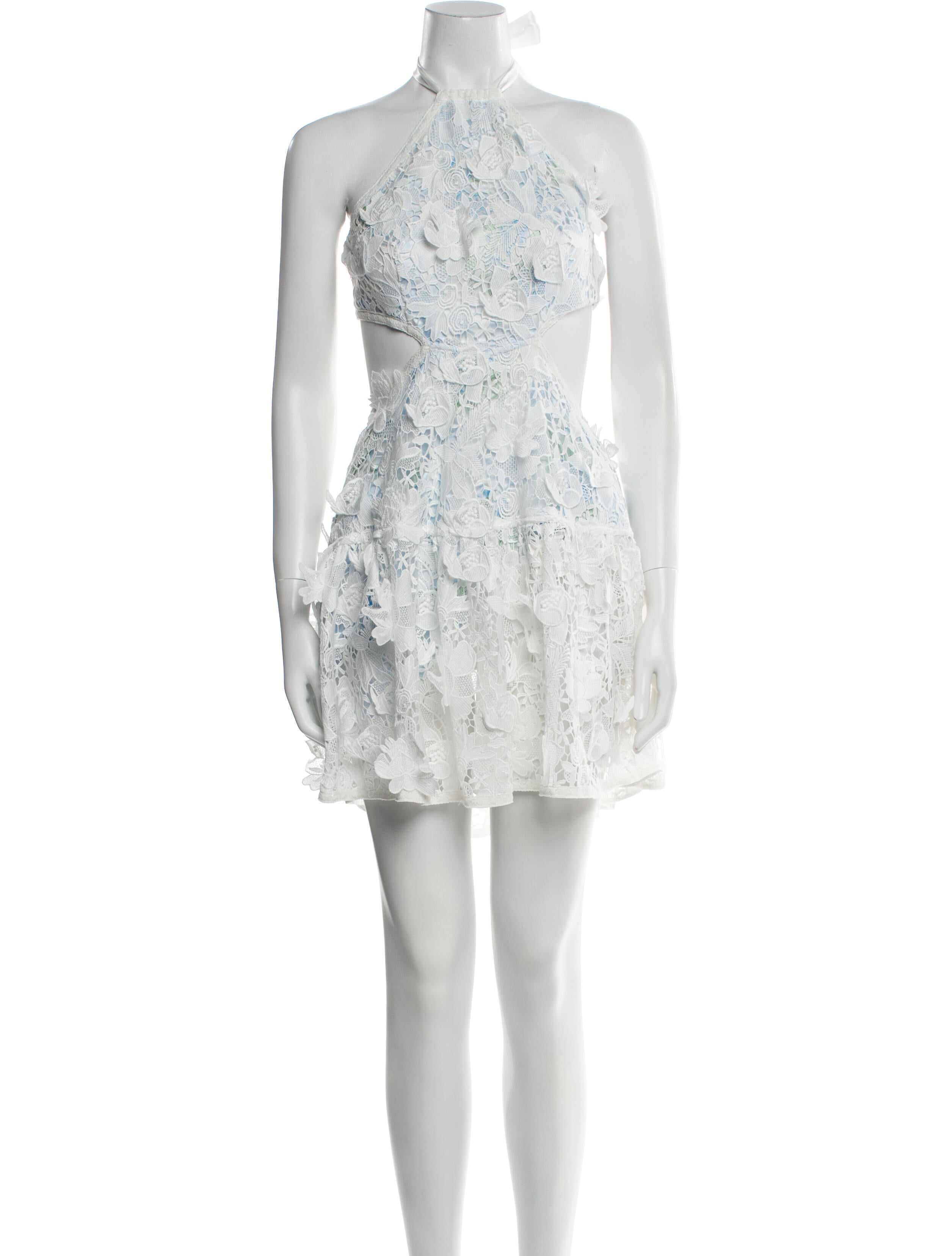 LoveShackFancy Lace Pattern Mini Dress w/ Tags