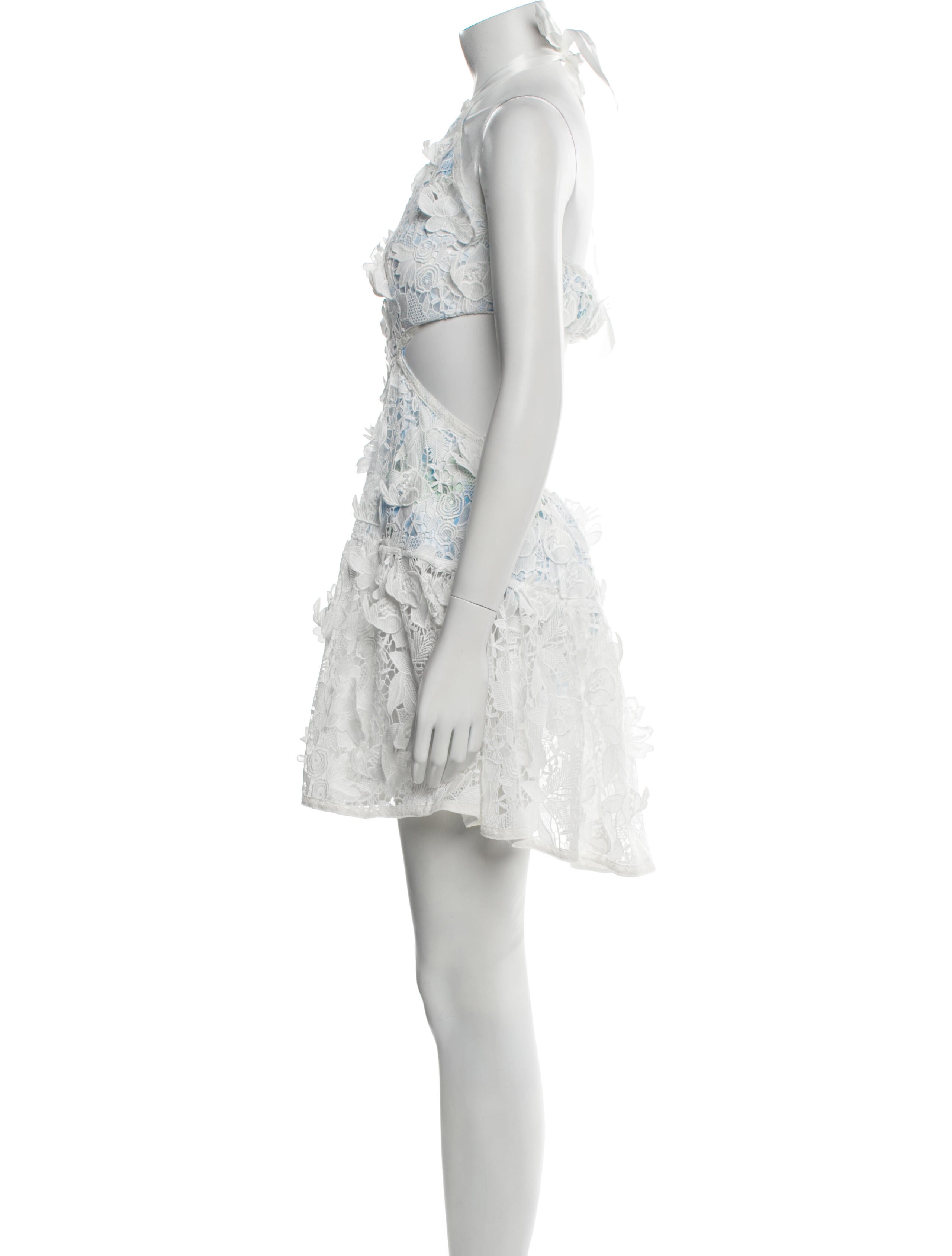 LoveShackFancy Lace Pattern Mini Dress w/ Tags