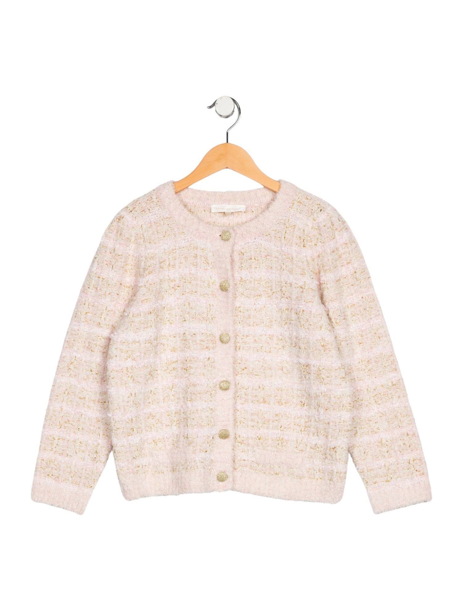 LoveShackFancy Girls' Knitted Cardigan