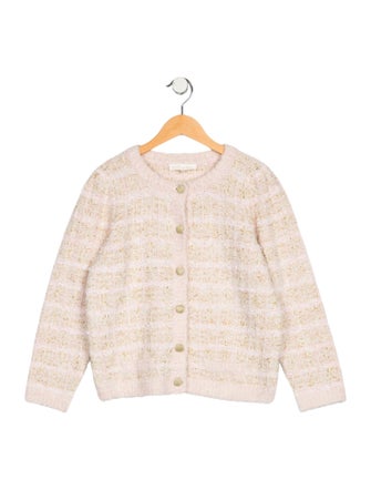 LoveShackFancy Girls' Knitted Cardigan