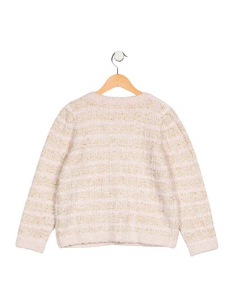 LoveShackFancy Girls' Knitted Cardigan