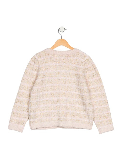 LoveShackFancy Girls' Knitted Cardigan
