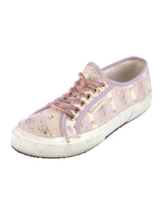 LoveShackFancy Printed Sneakers