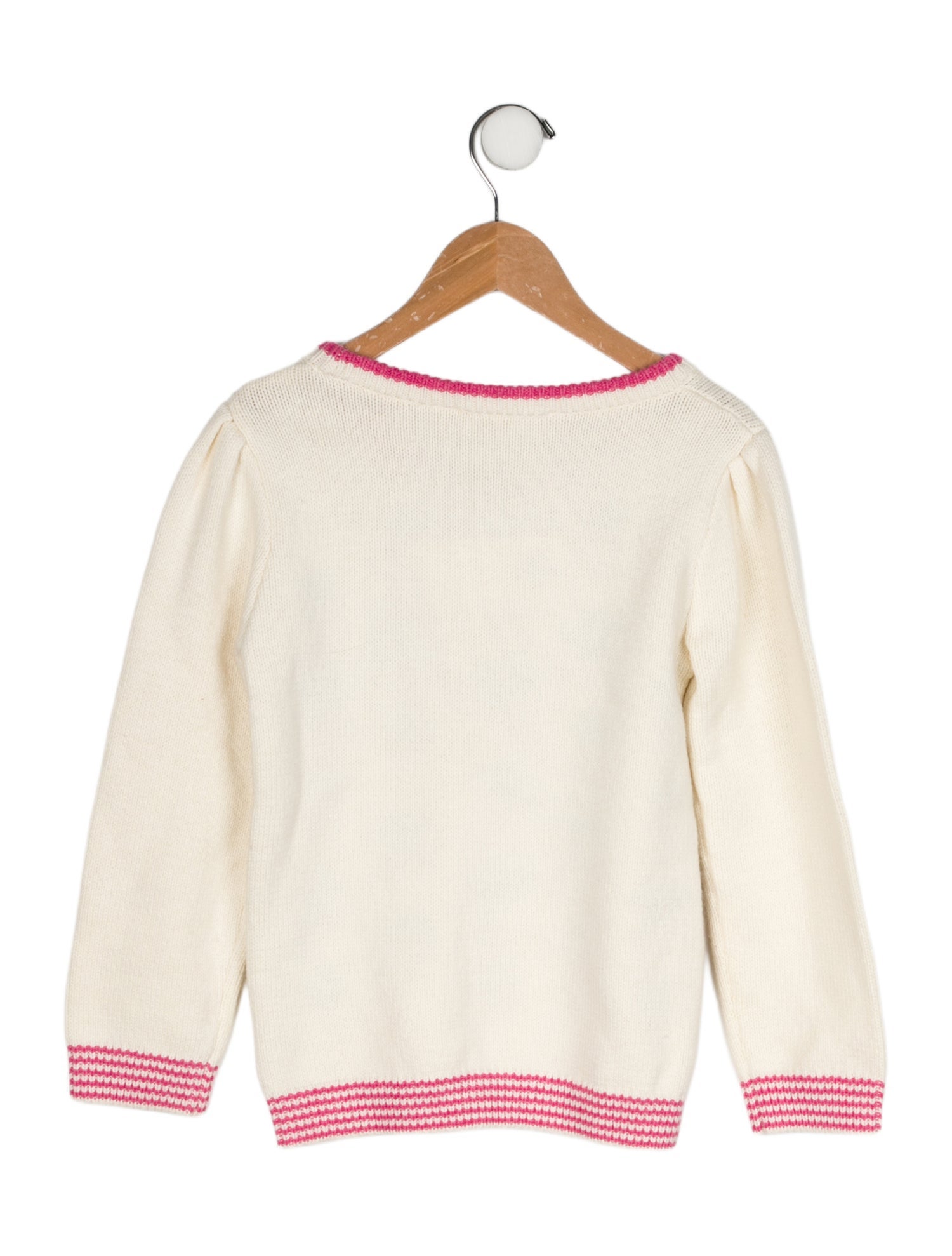 LoveShackFancy Printed Sweater w/Tags