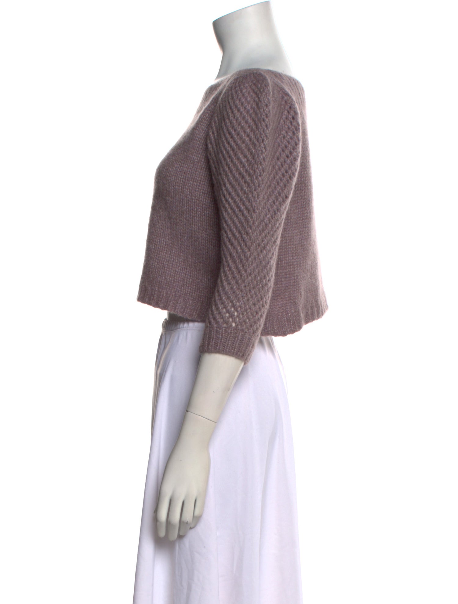 LoveShackFancy Alpaca Bateau Neckline Sweater