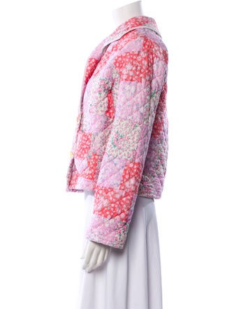 LoveShackFancy Tweed Pattern Jacket