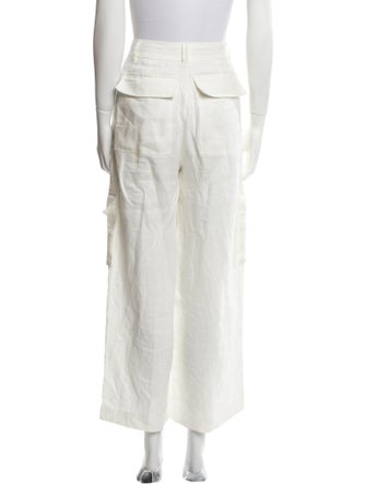 LoveShackFancy Linen Wide Leg Pants