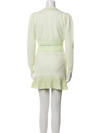 LoveShackFancy Tweed Pattern Skirt Set