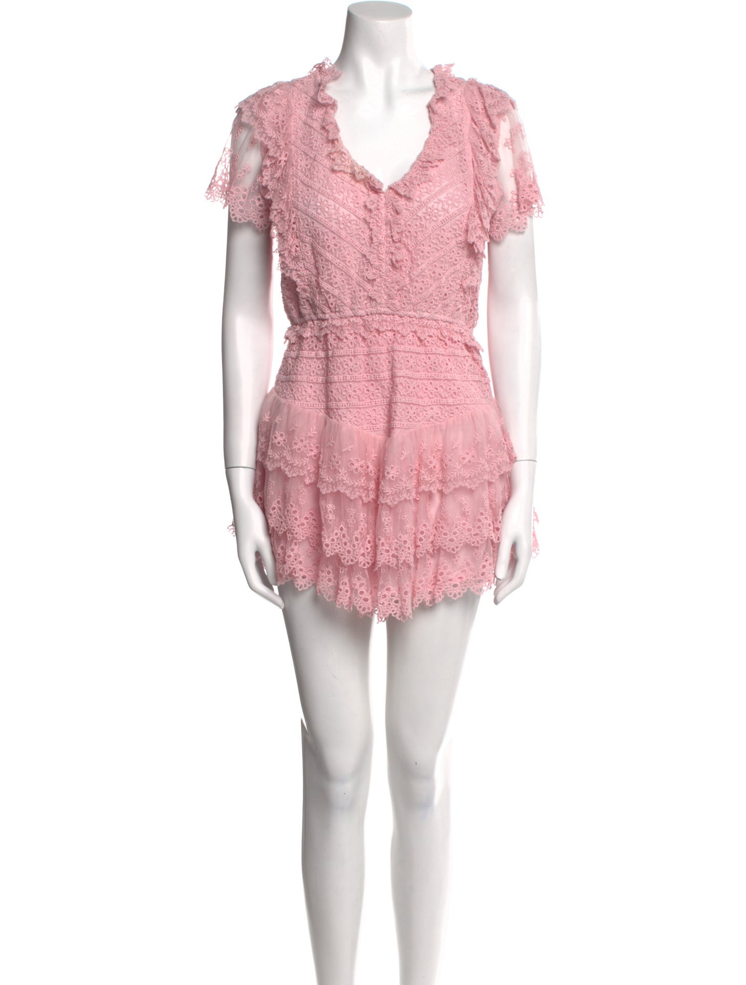 LoveShackFancy Nylon Mini Dress