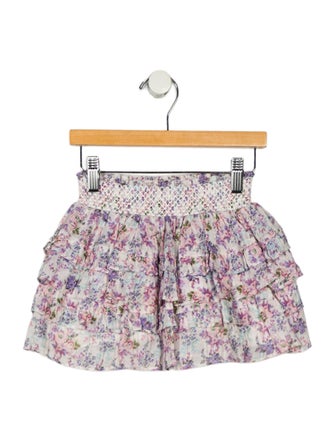 LoveShackFancy Toddler Girls' Ruffle Tiered Skirt