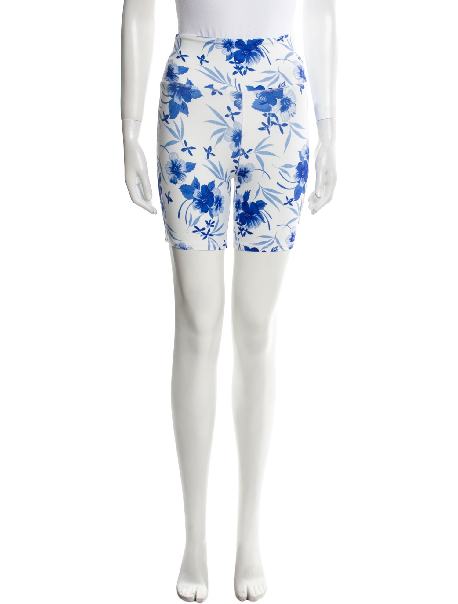 LoveShackFancy Floral Print Mini Shorts