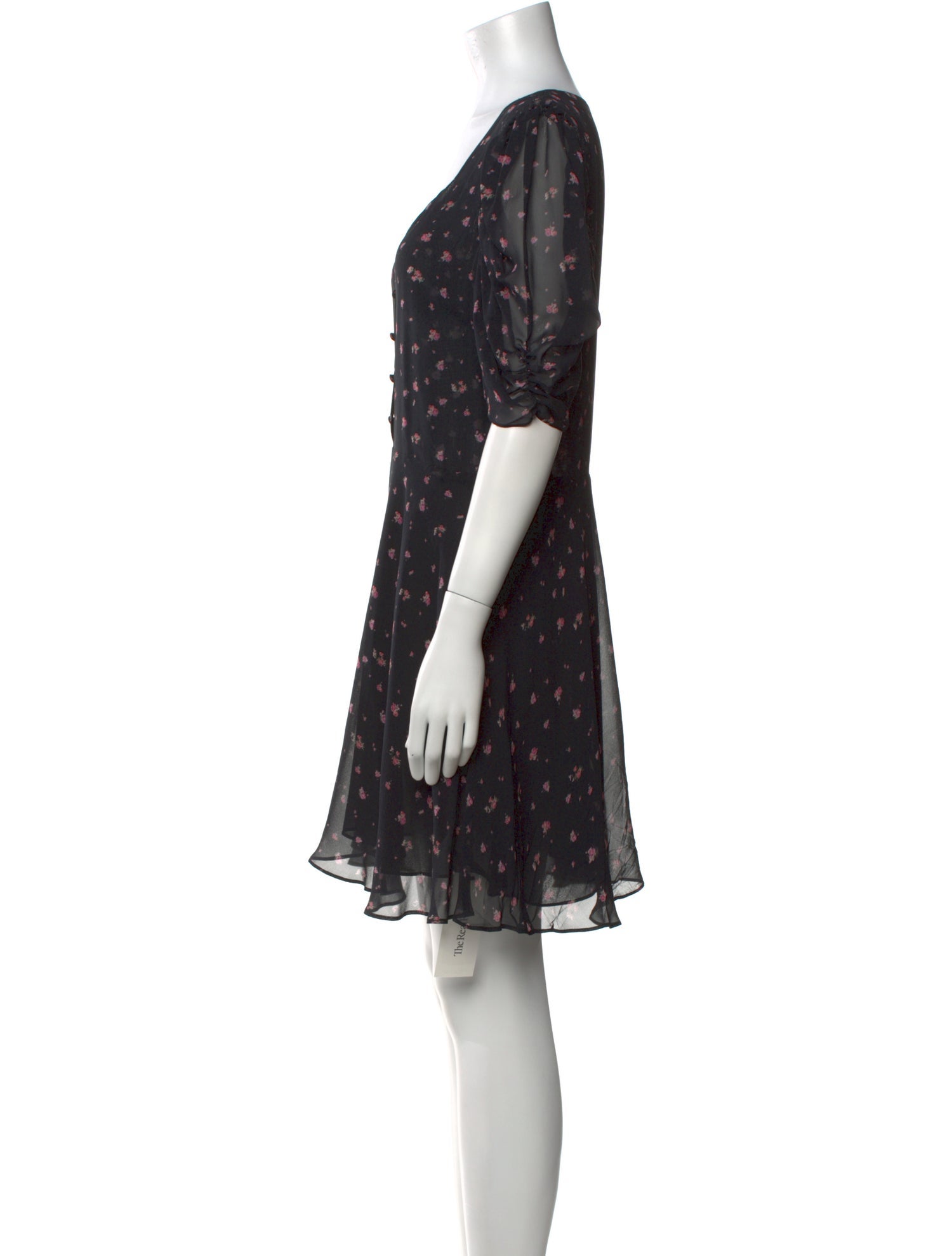 LoveShackFancy Silk Mini Dress