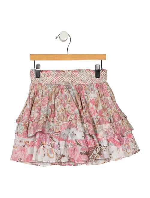 LoveShackFancy LoveShackFancy Girls' Cotton Skirt