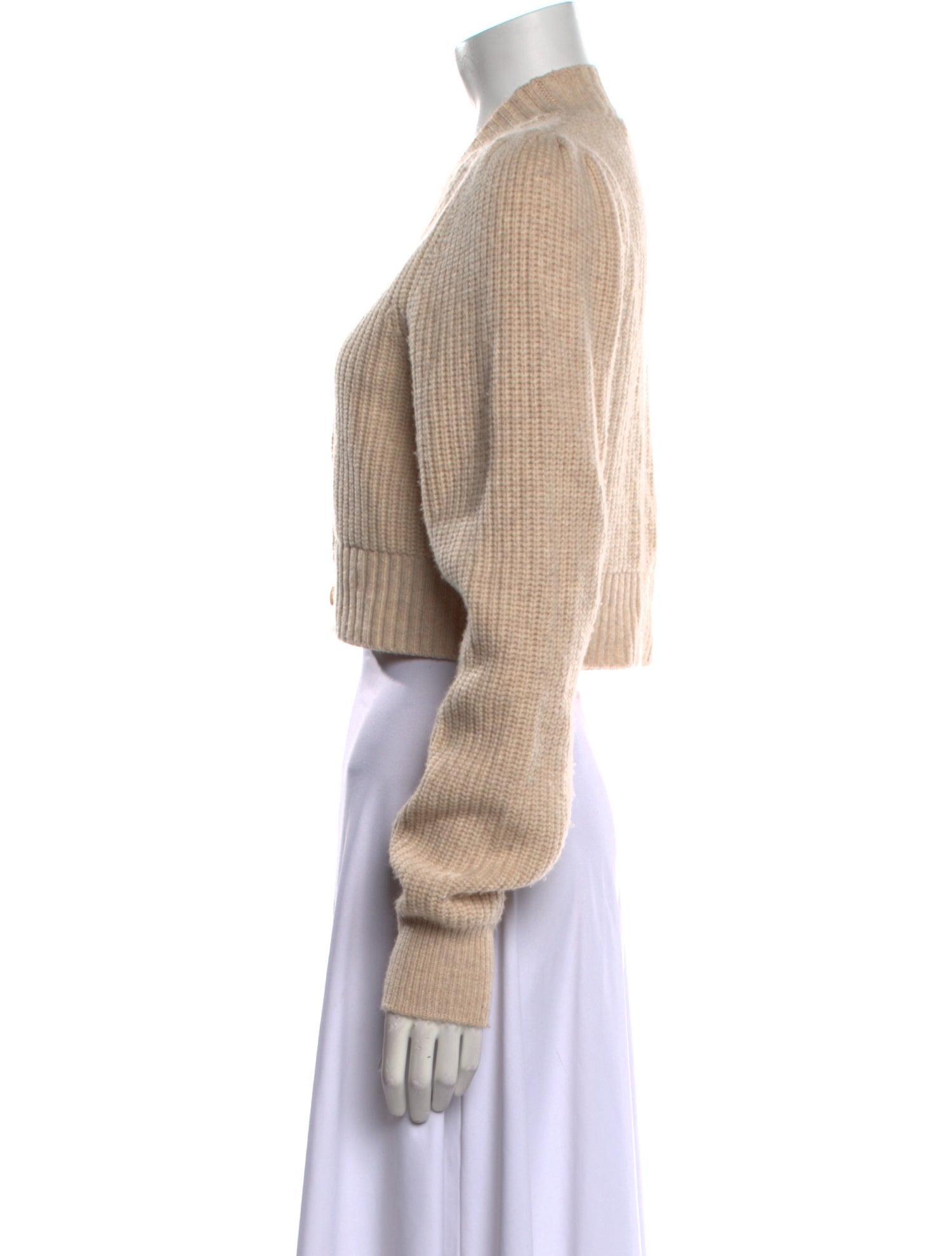 LoveShackFancy Wool V-Neck Sweater