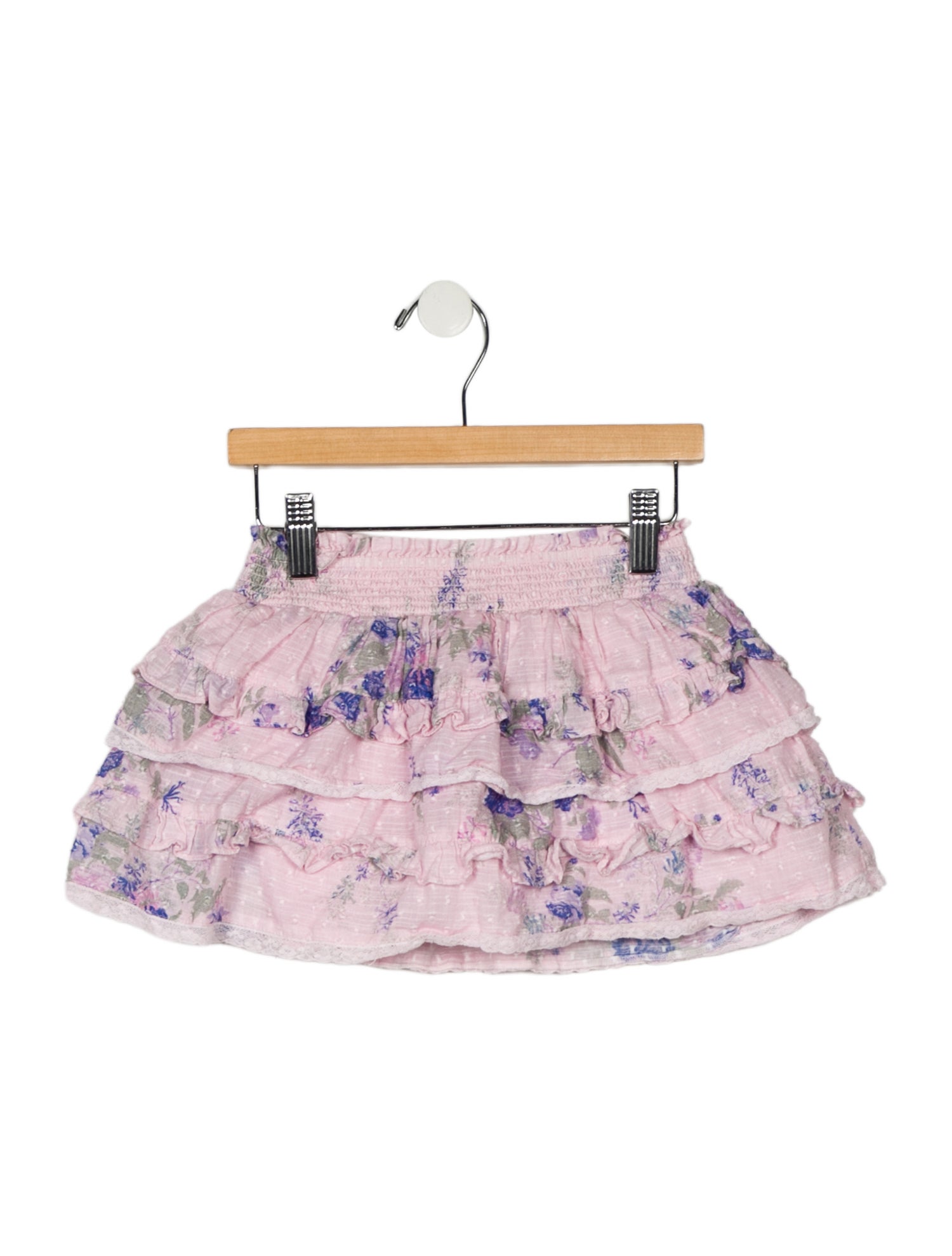 LoveShackFancy LoveShackFancy Girls' Tiered Ruffle Skirt