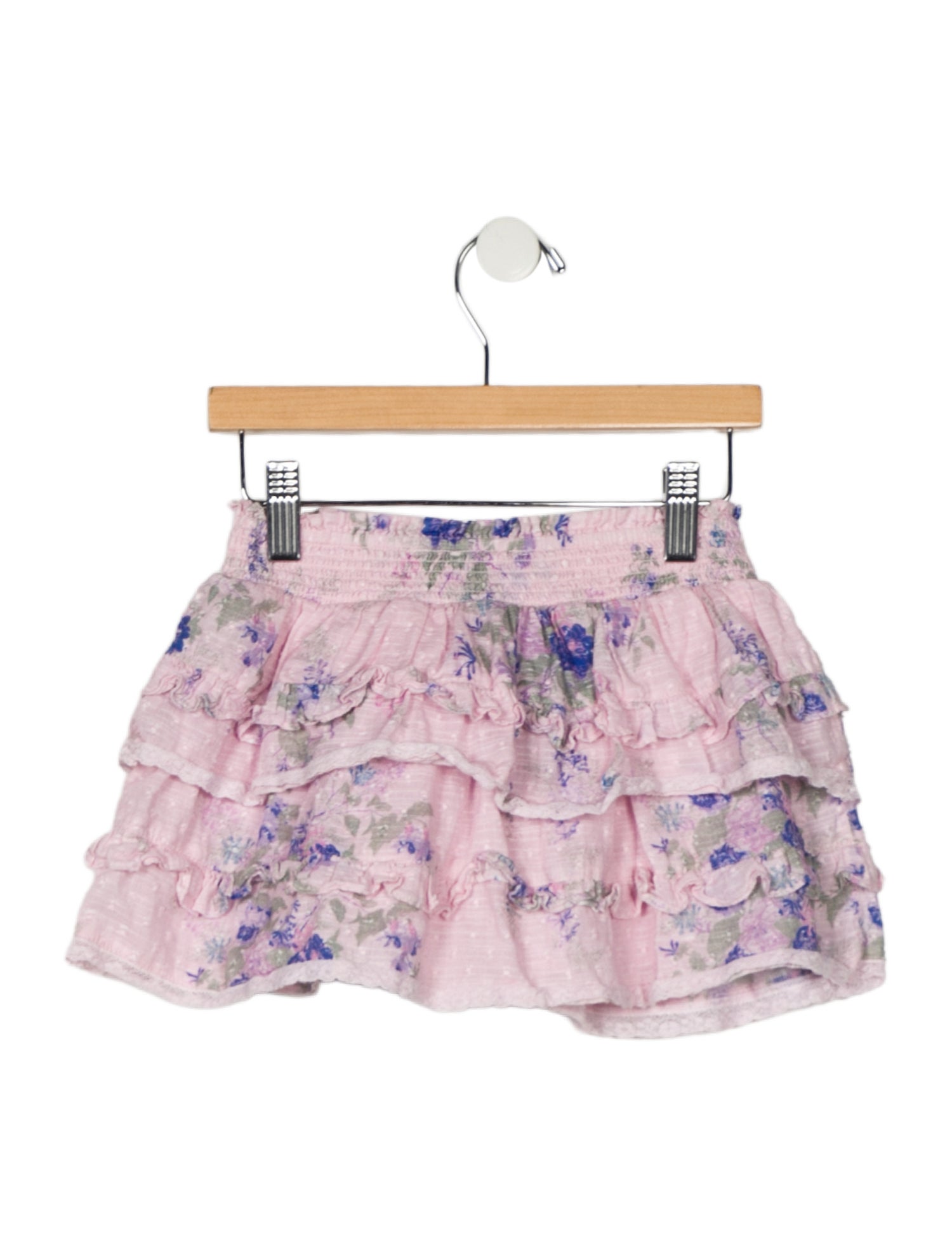 LoveShackFancy LoveShackFancy Girls' Tiered Ruffle Skirt