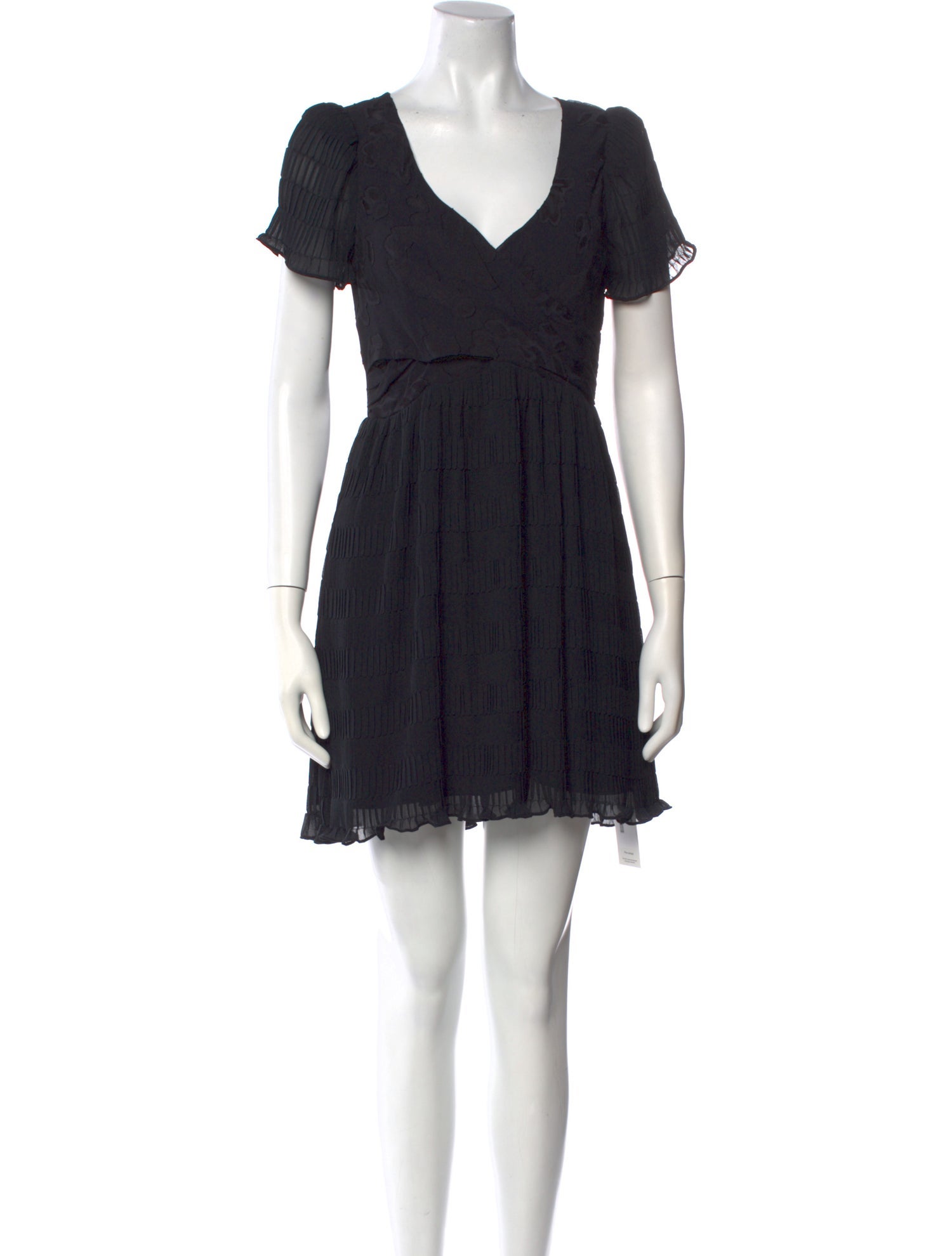 LoveShackFancy V-Neck Mini Dress w/ Tags
