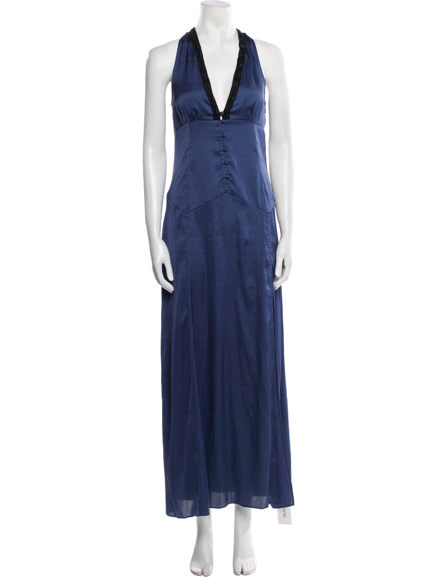 LoveShackFancy Halterneck Long Dress w/ Tags