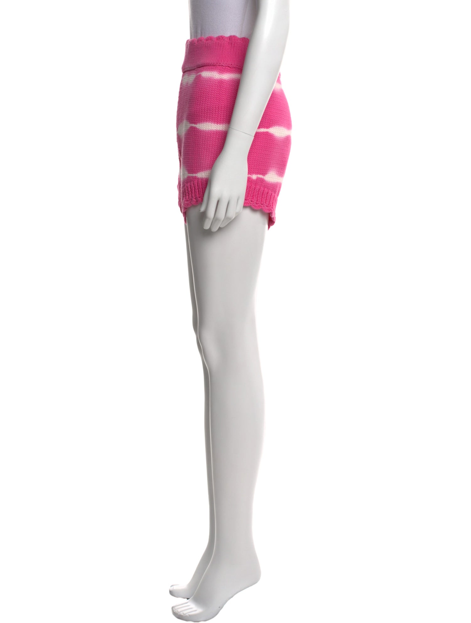 LoveShackFancy Tie-Dye Print Mini Shorts